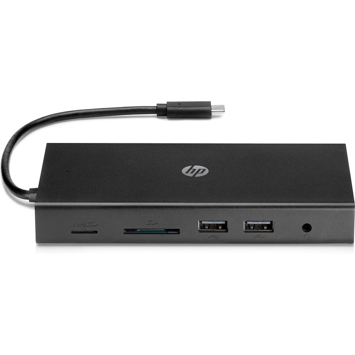 HP USB-C Travel Multiport Hub, 1C1Y5AA