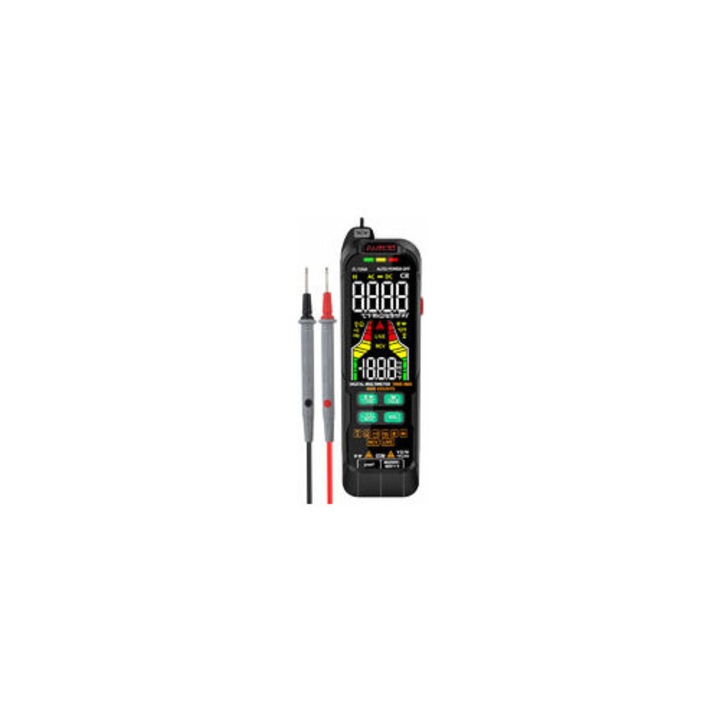 Multimetru digital ZL126A, masurare AC/DC, detectie puncte de intrerupere, display color, portabil