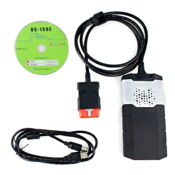 DS150E BT CDP autódiagnosztikai eszközkészlet, 54 000 autós rendszer támogatása, 8 OBD2 kábel, többnyelvű
