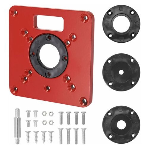 Placa de insertie multifunctionala pentru freza, set scule