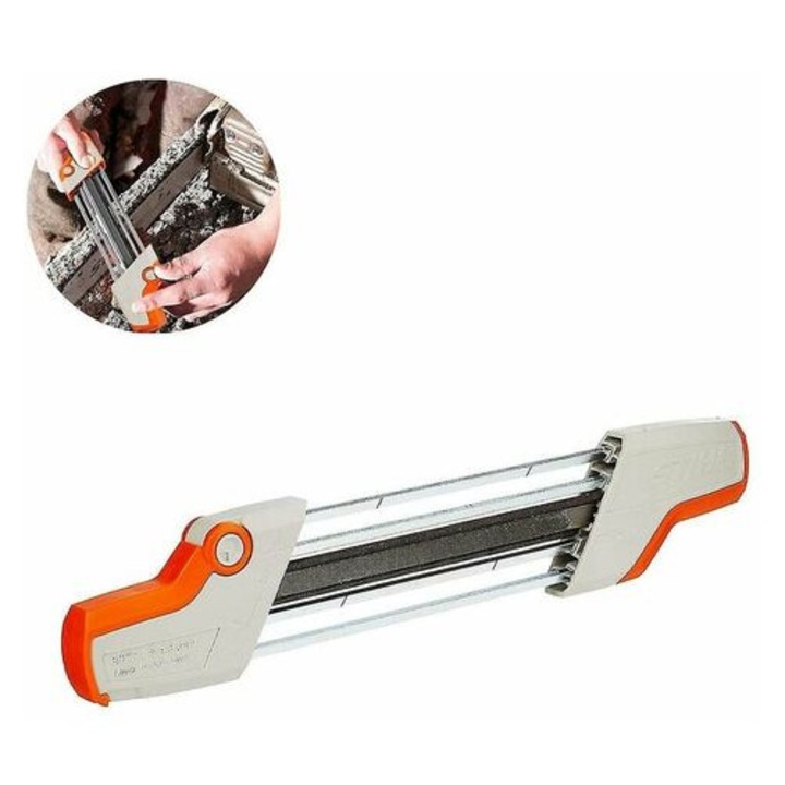 Set scule 2 in 1, ascutitor lant drujba, 4.0mm, compatibil Stihl, 1 pachet