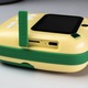 Mini imprimanta termica pentru copii cu camera foto si video, verde, 13,2x4,5x9,1cm, set cu 3 role de hartie termica
