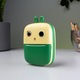 Mini imprimanta termica pentru copii cu camera foto si video, verde, 13,2x4,5x9,1cm, set cu 3 role de hartie termica