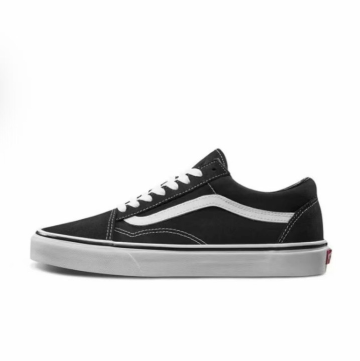 Tenisi, Vans, Old Skool, simpli si versatili, unisex pentru barbati si ideali pentru skateboarding sau stil casual. Negru/Alb, Negru I Alb
