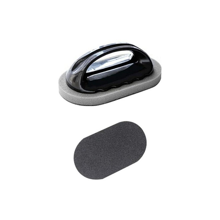 Herusi mosogatókefe, nano szivacs, ergonomikus fogantyú, tartós, többszínű