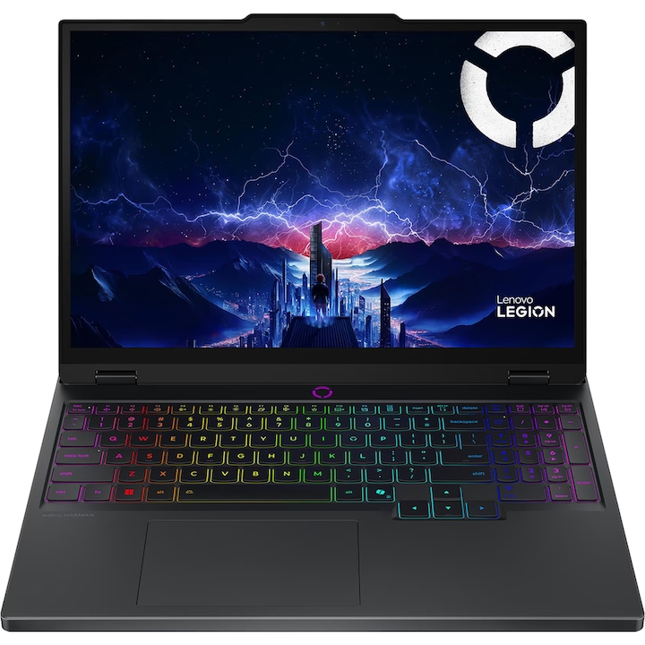 Лаптоп Lenovo Legion 5 15IRX10, 83LY007WBM, 15.1", Intel Core i7-14700HX(20-ядрен), NVIDIA GeForce RTX 5060 (8GB GDDR7), 32GB 5600MHz (2x16GB) DDR5, Черен
