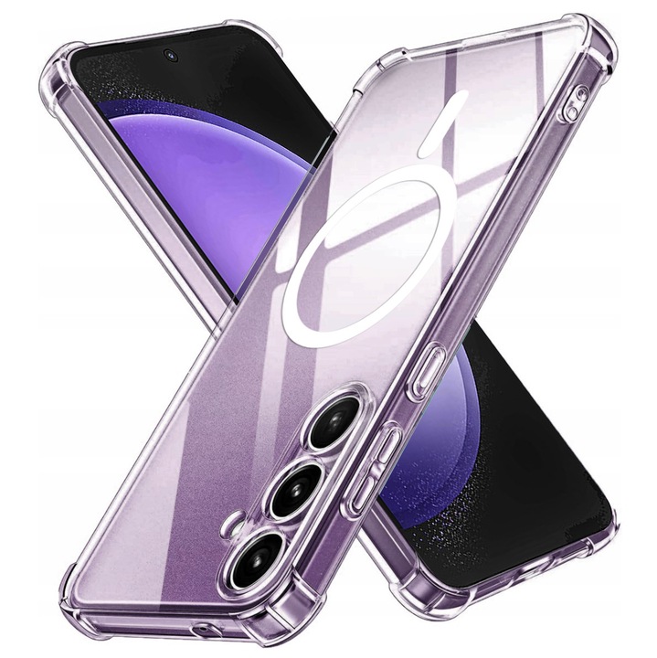 Husa pentru Samsung Galaxy S23 FE, din TPU, Danex, Culoare Transparenta