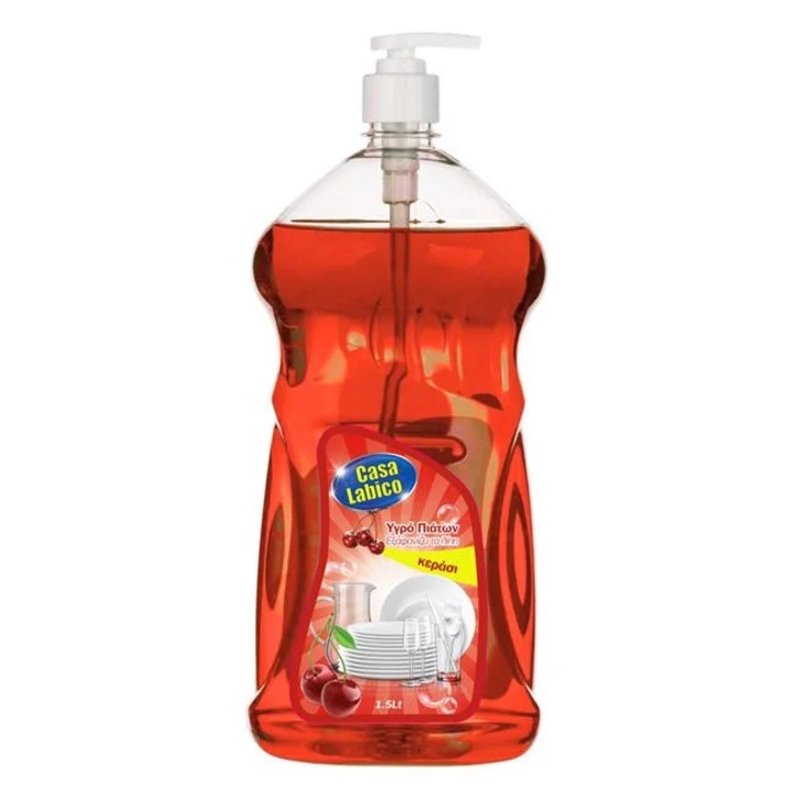 Cseresznye illatú folyékony mosogatószer, adagolóval, 1,5 liter