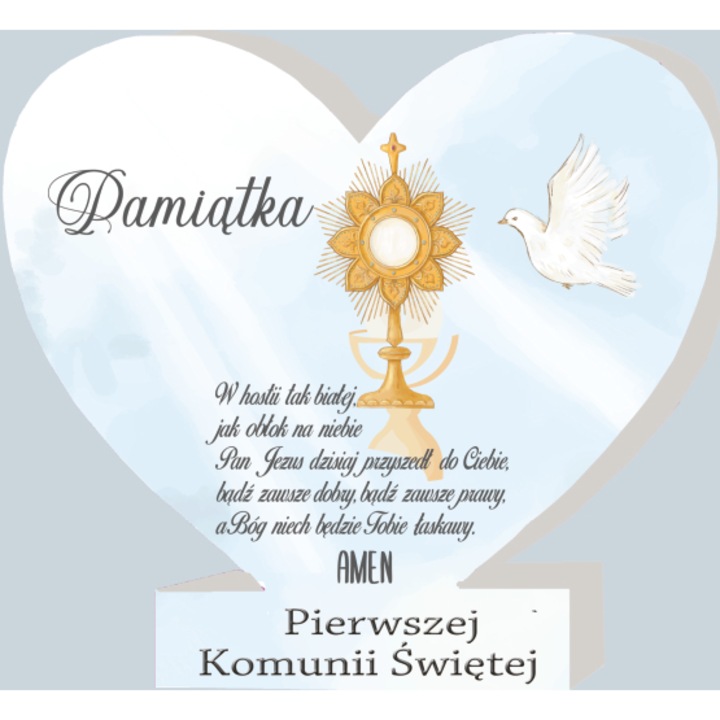 Accesorii decorative, RUMIN-obrazy, Serce stand 12x11cm