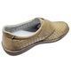 Pantofi Latiti Bej Din Piele Naturala Perforata Pentru Barbati, Inchidere Cu Arici, Talpa Cusuta Usoara, Model Extra Confortabil Fabricat In Romania, Numar 41