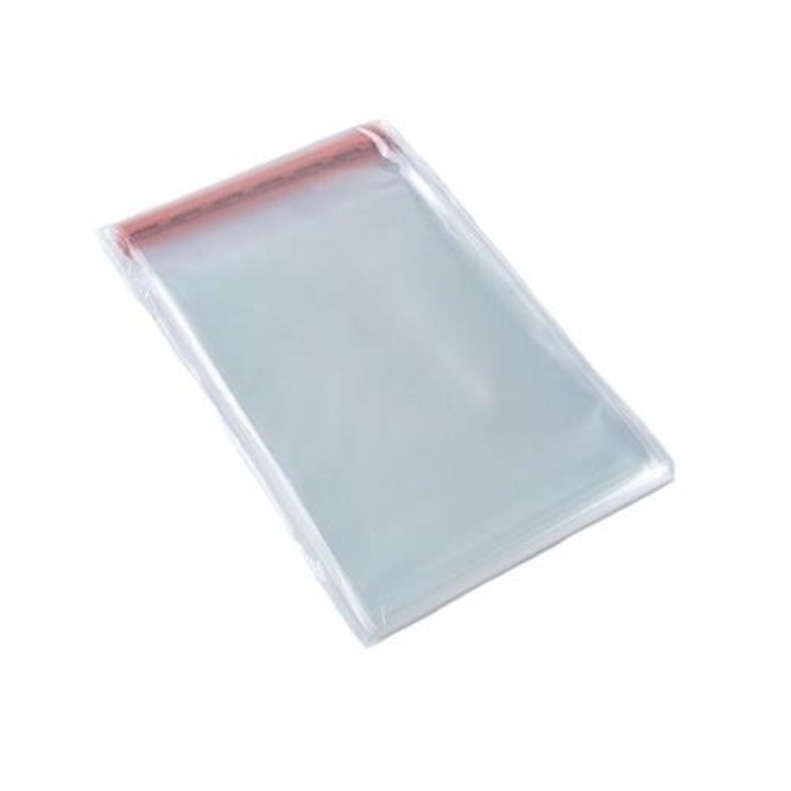 Set 500 pungi alimentare, Plast, 7x11+3 cm, transparent, rezistente, polipropilena