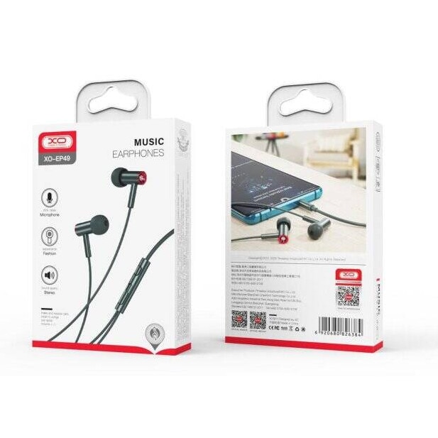 Handsfree 3.5mm XO Design EP49, Verde