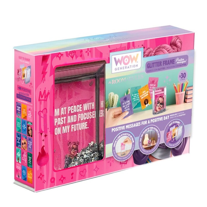 Rama decorativa WOW Generation cu diverse carti