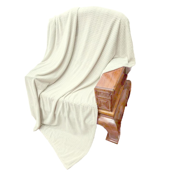 Patură Cocolino Sin, Ralex, 200x230cm, policoton, modern