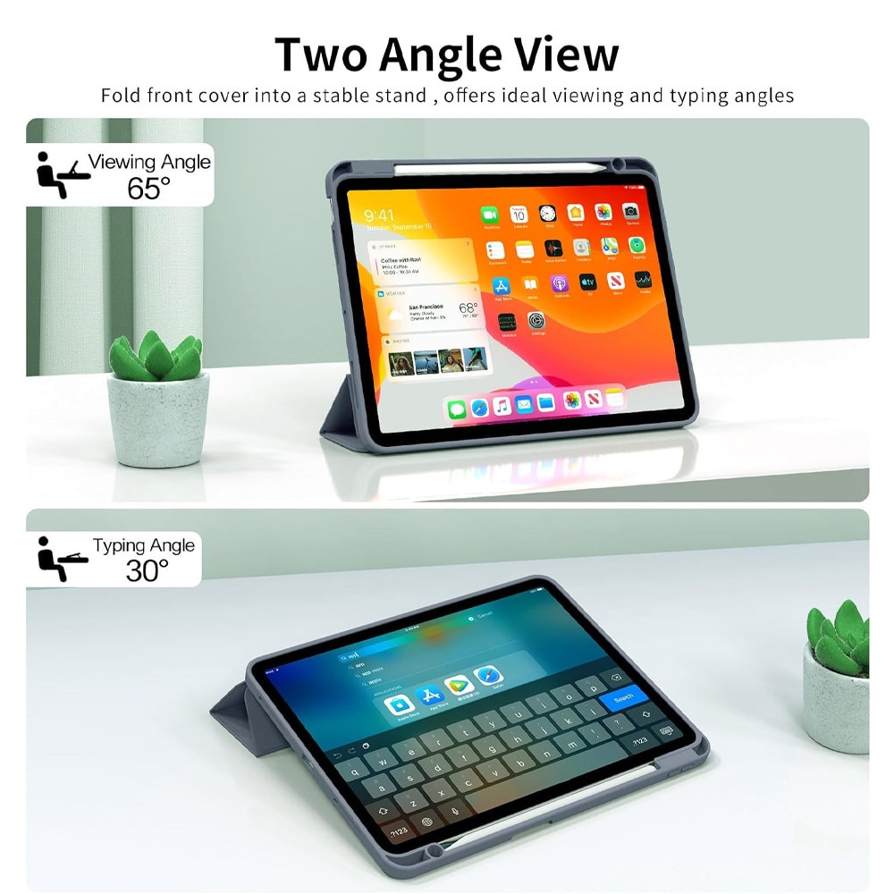 Husa Tableta FlexPro pentru Samsung Galaxy Tab S10 FE, Protectie Completa, Functie Stand, Suport Creion, Mov