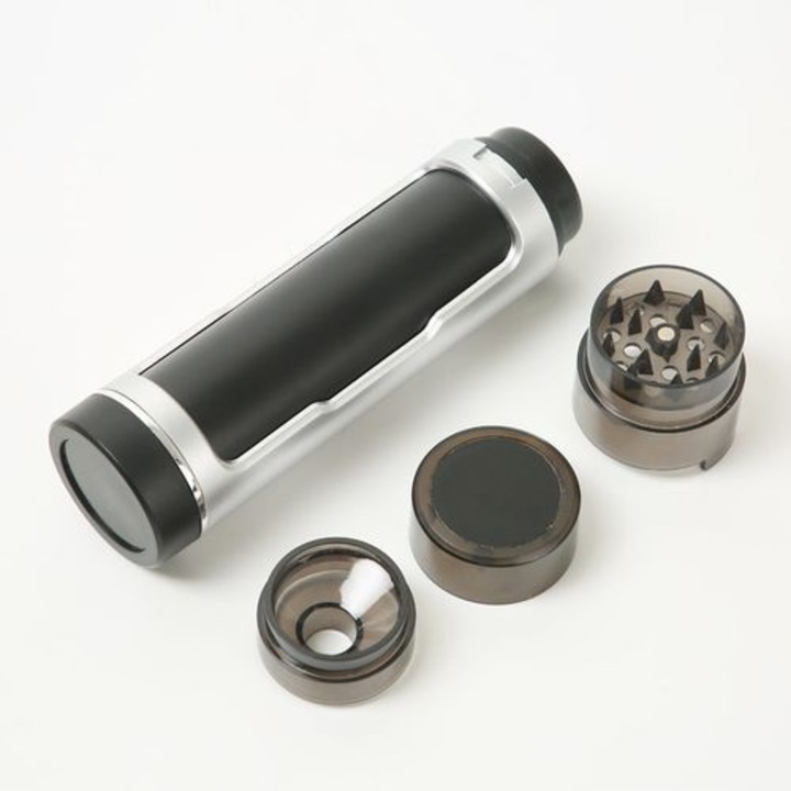 Rasnita de ierburi 3 in 1, neagra, 40x158mm