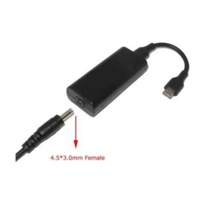 Adaptor CoreParts 4.5x3.0 pentru DELL la USB-C