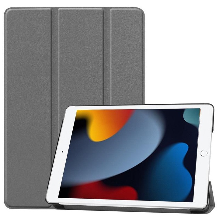 Husa tableta CoreParts pentru iPad 10.2" (2019-2021), pliabila, gri