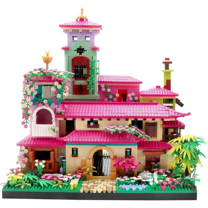 Комплект строителни блокчета за възрастни, комплект миниатюрни строителни блокчета за архитектура на вили, креативен дисплей за колекционерски модели, играчки и подаръци, 4100 PCS