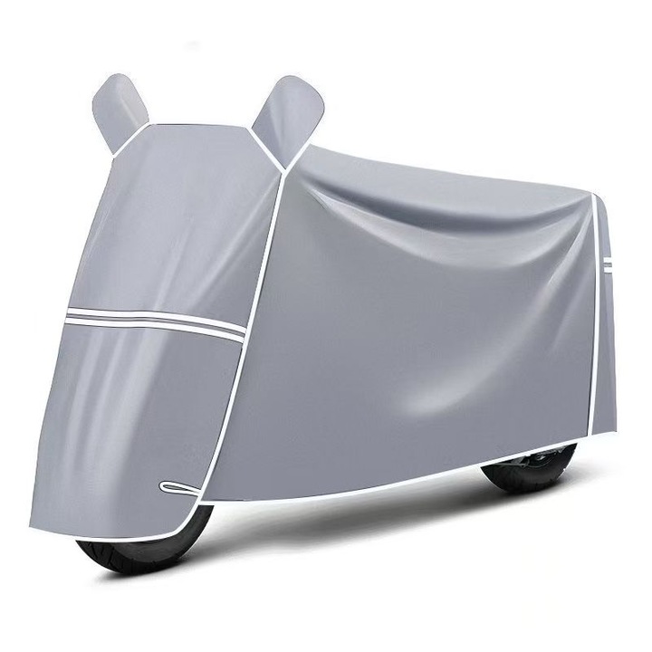 Husa de Protectie Ingrosata pentru Motocicleta, Scuter Electric & Vehicul Electric | Anti-Ploaie, Anti-Soare, Anti-Praf, Universala 4 Anotimpuri