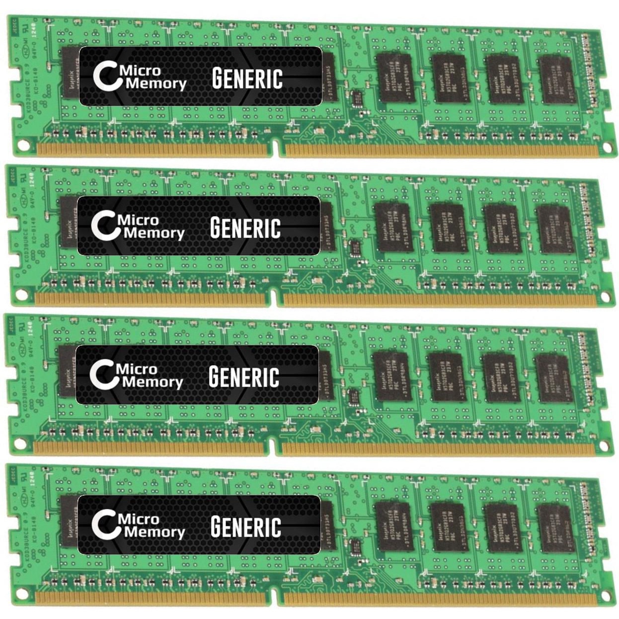 Memorie Ram Ddr3 32Gb: 32Gb (4 X 8Gb) Pc3-12800U Ddr3-1600 Udimm