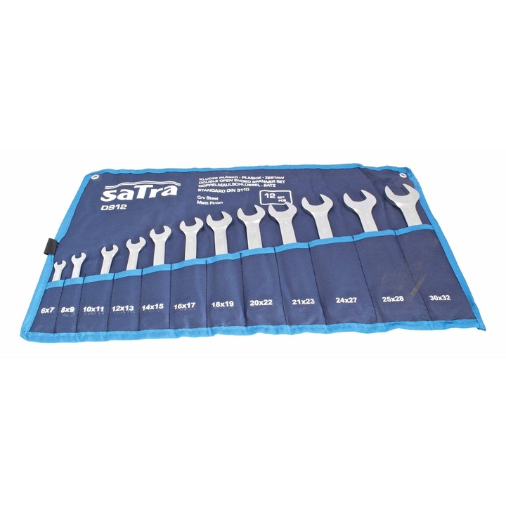Set chei fixe, SATRA, 6-32 mm, 12 piese