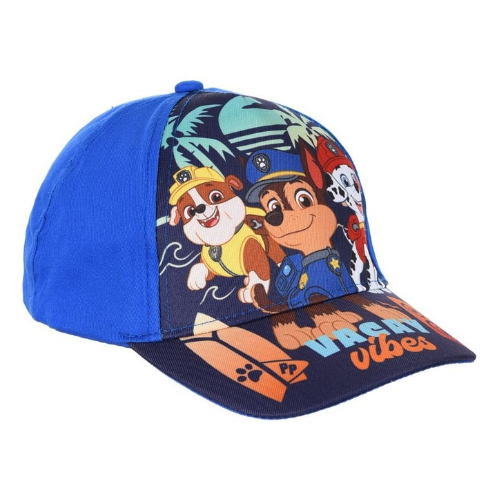 Sapca de baseball, albastru inchis, bumbac, Paw Patrol, pentru baieti, marimea 54 cm