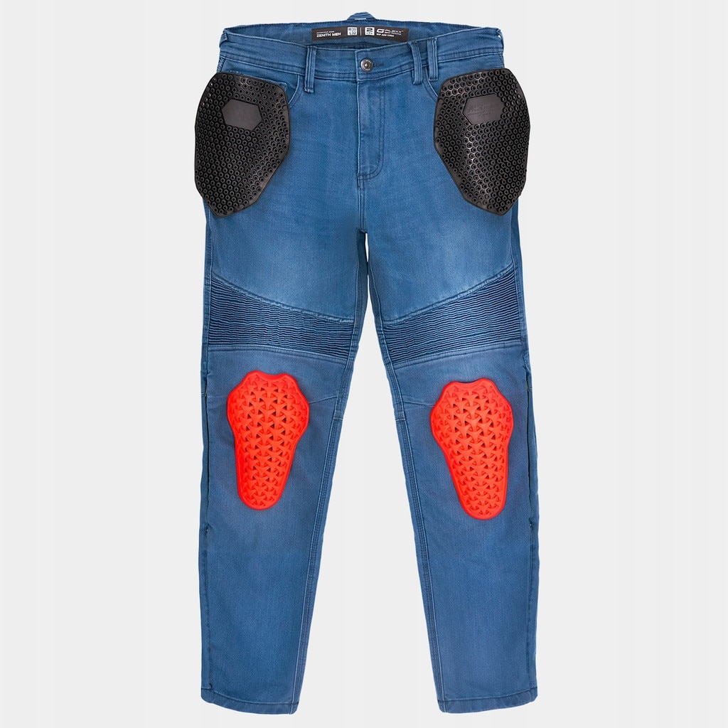 Pantaloni moto, Shima Zenith, jeans clasici, protectie genunchi