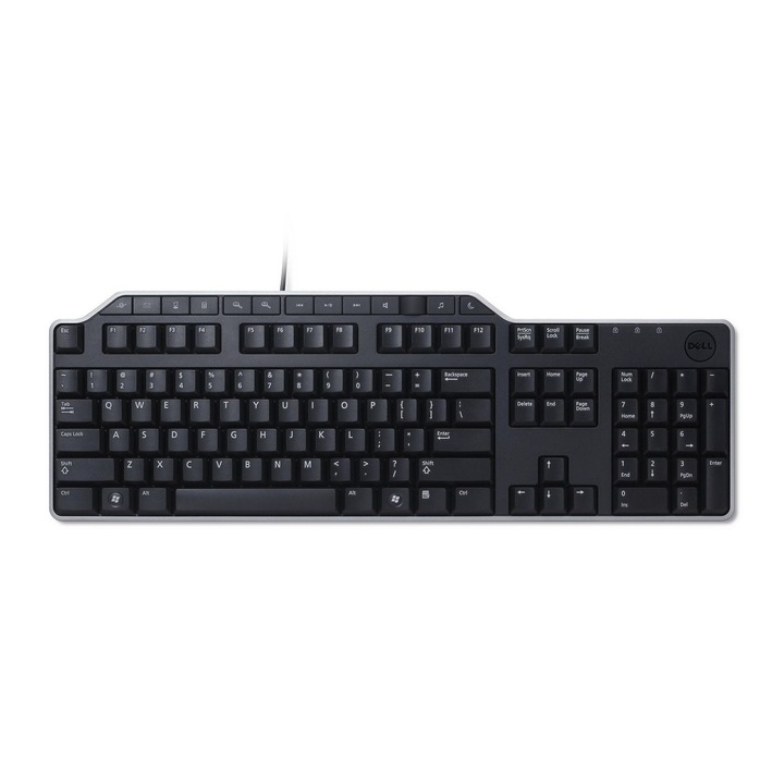 Tastatura multimedia Dell KB522, USB, QWERTZ, neagra