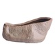 Set ghivece ceramice Fokelyi, design modern, forma de piatra, cu orificiu de drenaj, pentru plante mici