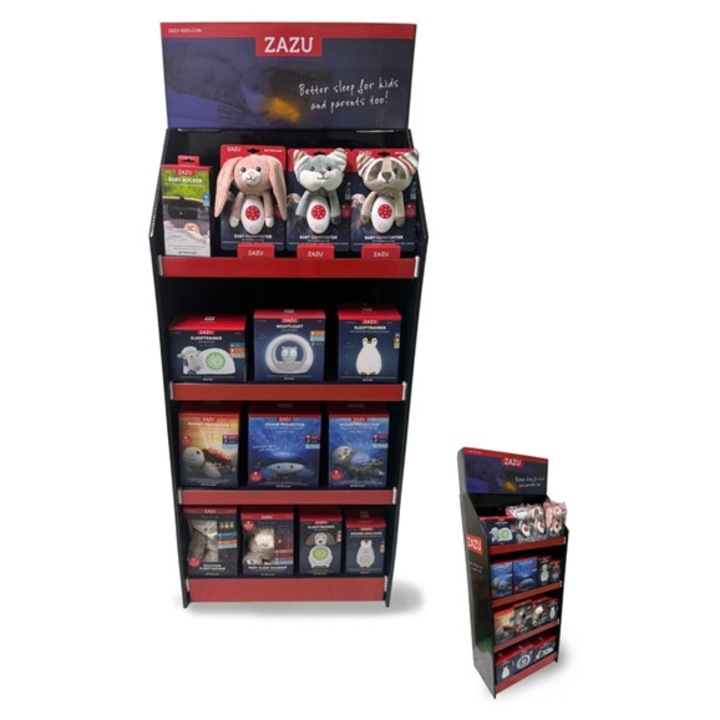 Витрина Zazu, 65x170x40см, комплект без продукти