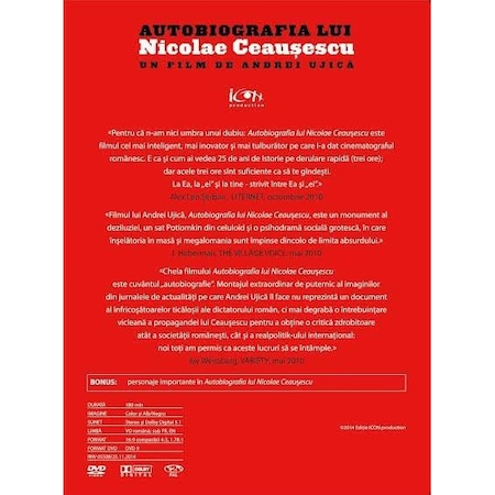 Autobiografia Lui Nicolae Ceausescu Dvd 2010 Emag Ro