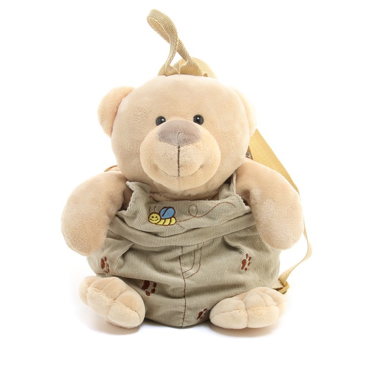 Rucsac ursulet de plus, W-web, Multicolor