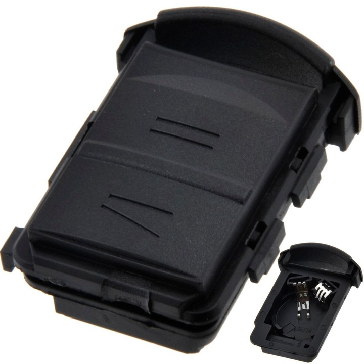 Carcasa cheie pliabila OP04 pentru Opel - 2 butoane, ABS, instalare rapida