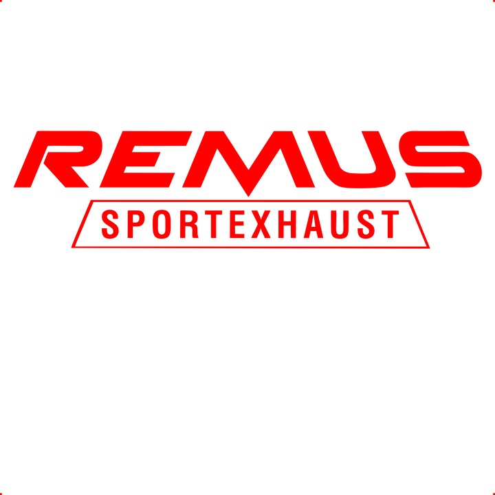 Sticker auto remus, Cri Flo, Rezistent la apa, Culoare Rosu, Marime 21 cm