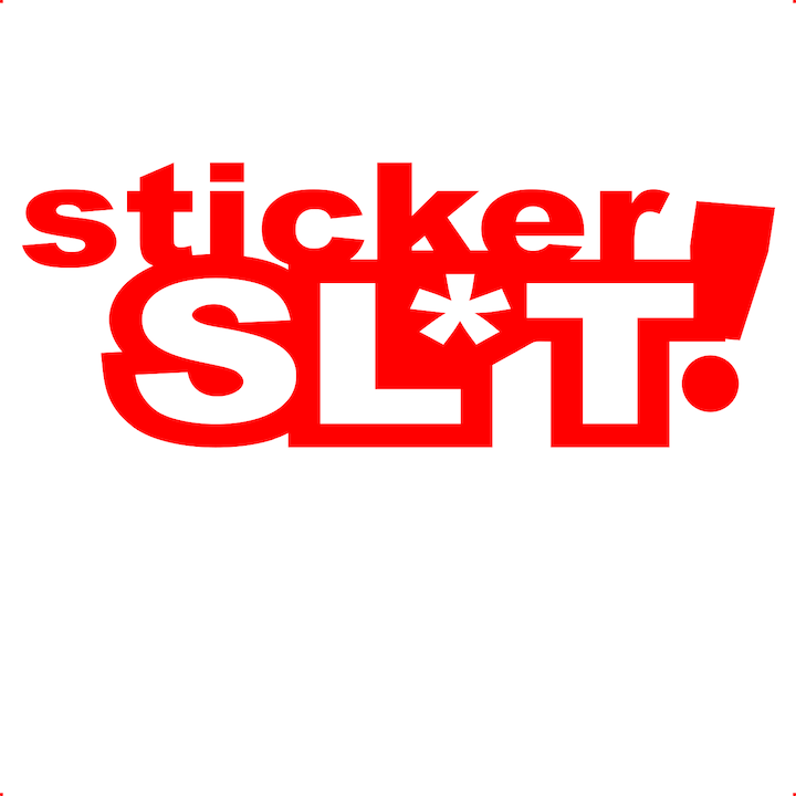Sticker auto sticker sl t, Cri Flo, Rezistent la apa, Culoare Rosu, Marime 21 cm