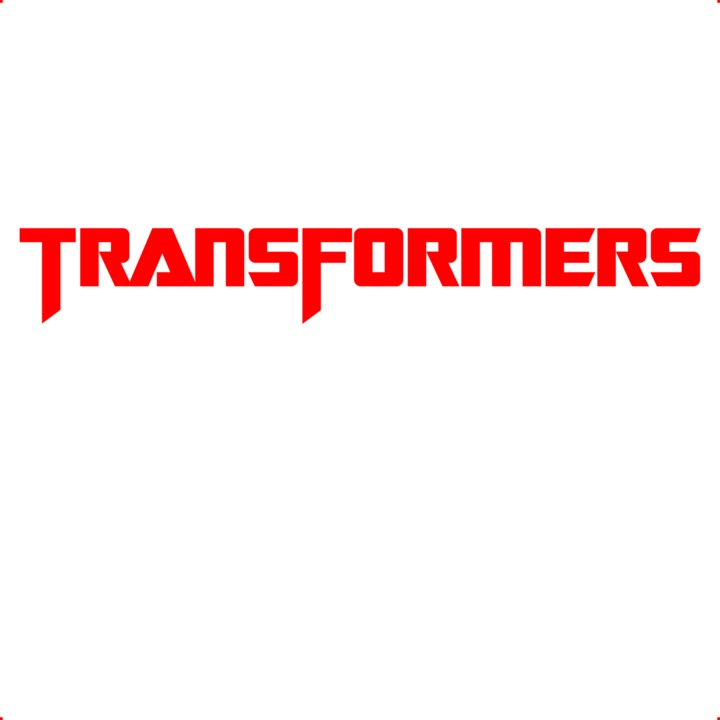 Sticker auto transformers, Cri Flo, Rezistent la apa, Culoare Rosu, Marime 21 cm