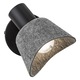 Lampa de perete Rabalux Farrelia gri E14 1x10W inaltime 9cm IP20