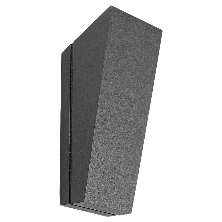 Lampa de perete exterior Rabalux Tense antracit LED 3W 140Lm 4000K inaltime 17cm IP65