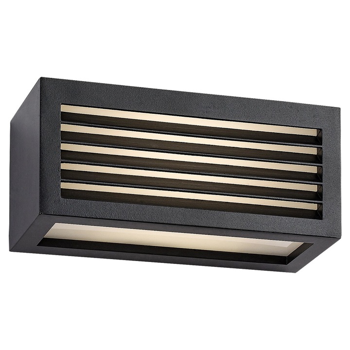 Rabalux Lublin kültéri fali lámpa fekete LED 10W 480Lm 4000K magasság 11cm IP54