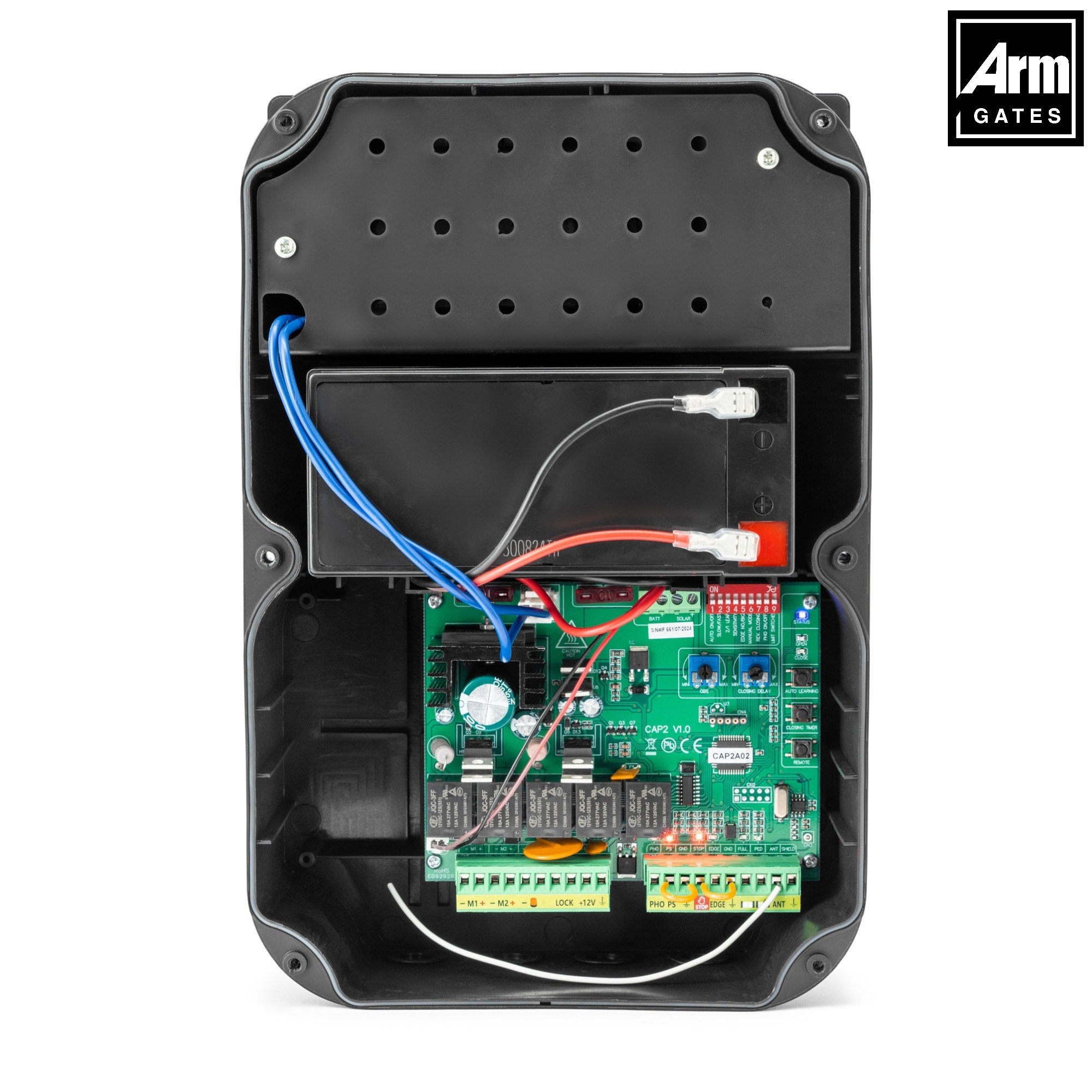 【24kcat】m.cohen4点セット Set automatizare poarta cu 2 actuatoare MIK400, Arm GATES, 4m
