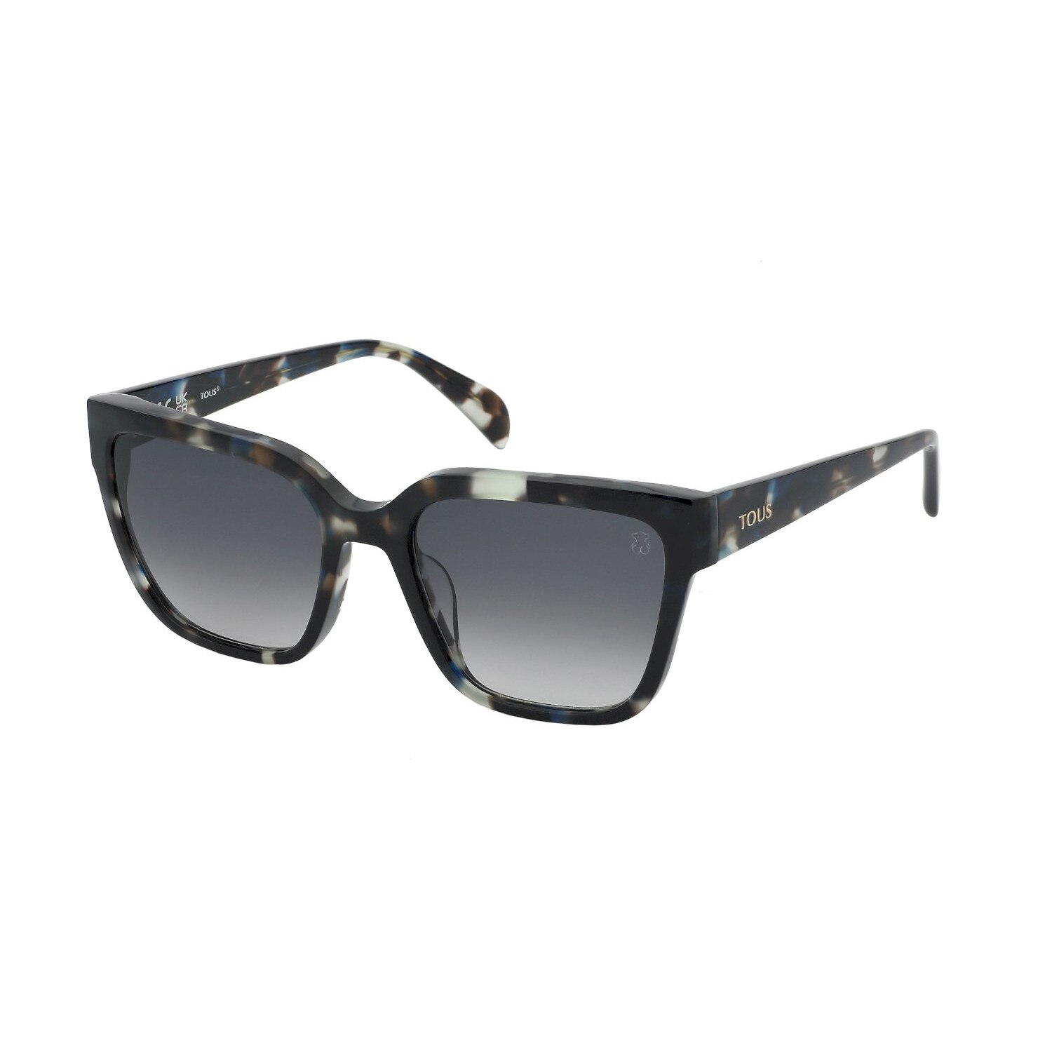 TOUS, Ochelari de soare cat-eye cu lentile degrade, Albastru, 54-18-140
