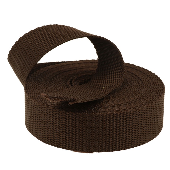 Chinga, Kacperek, 25mm, rezistenta, maro, 50m