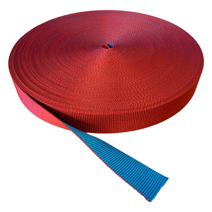 Chinga, Kacperek, 40 mm, rosie/albastra, 5 m