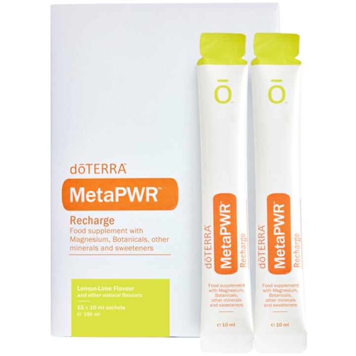 Supliment alimentar, doTERRA, MetaPWR™ Recharge (Lemon-Lime), 30 plicuri