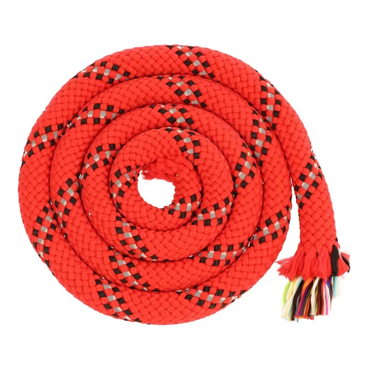 Coarda reflectorizanta, polipropilena, 12mm, Kacperek, 1500kg, rosie, 5 metri