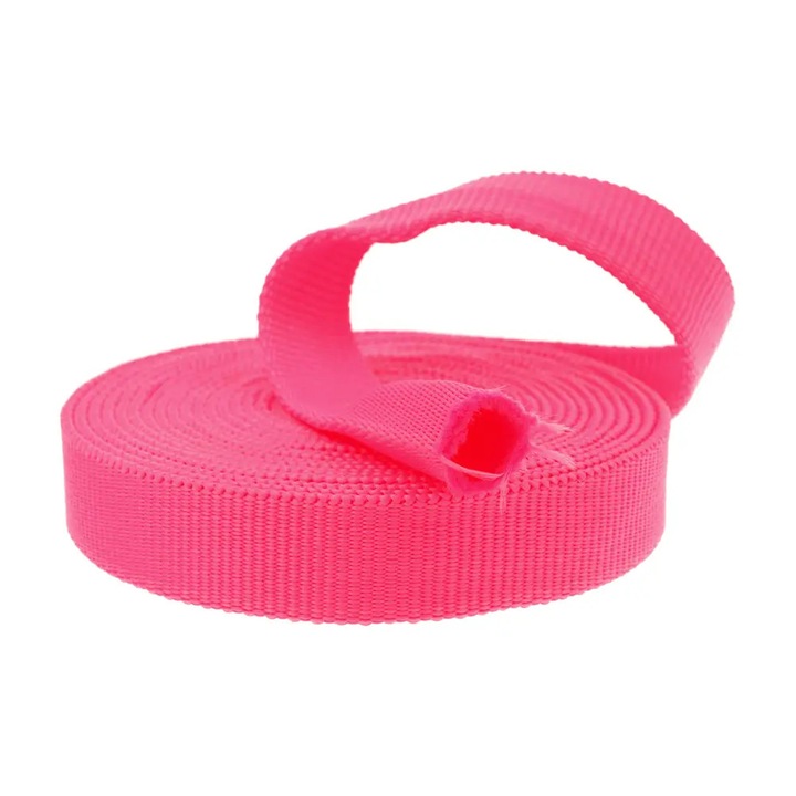 Banda adeziva pentru tevi, Kacperek, 25 mm, polipropilena, roz, 5 m