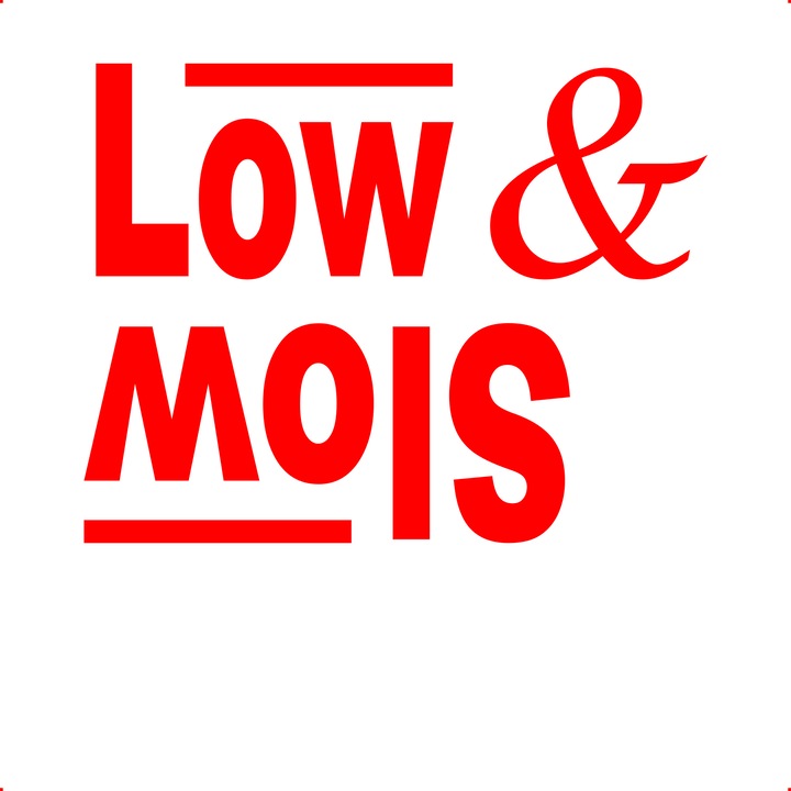 Sticker auto low slow, Cri Flo, Rezistent la apa, Culoare Rosu, Marime 21 cm