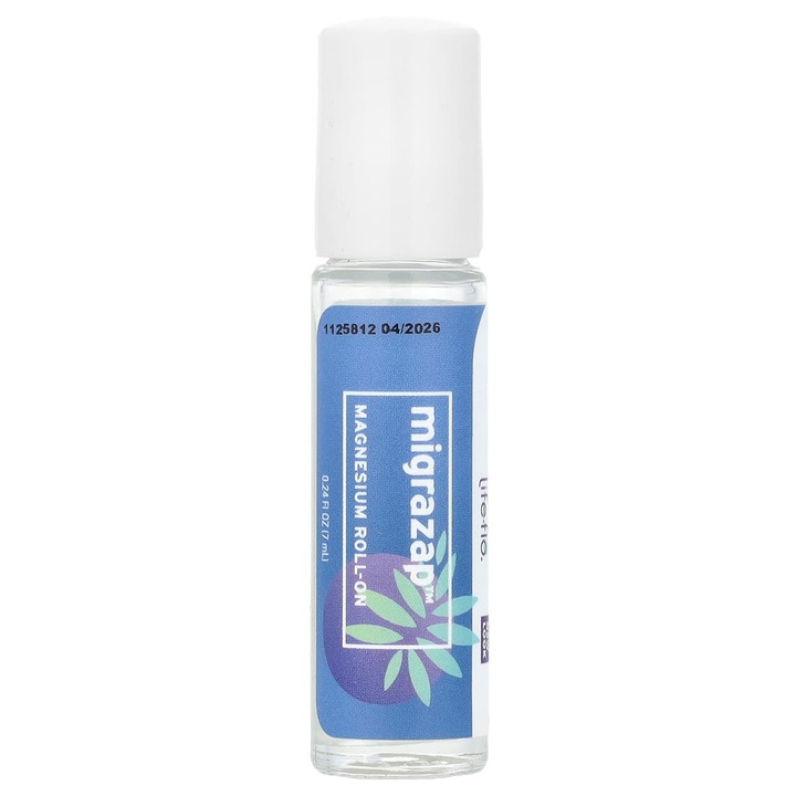 Magneziu in rola Migrazap, Life-flo, 7 ml, cu uleiuri esentiale de lavanda, menta si musetel