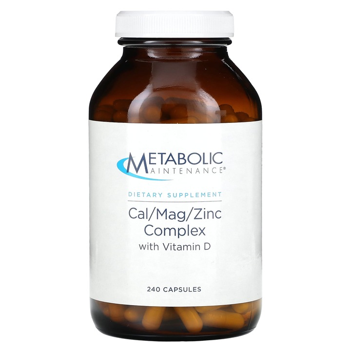 Supliment vitamine Metabolic Maintenance complex calciu magneziu zinc vitamina D 240 capsule